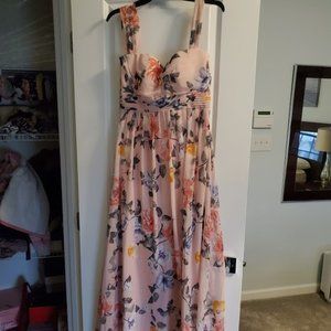 Lulu's Floral Print Dress SZ M NWOT